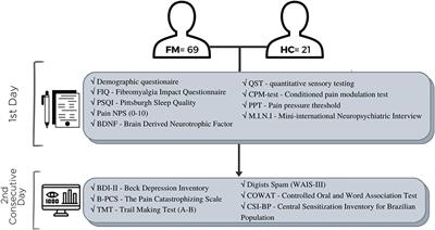 Association between descending pain modulatory system and cognitive impairment in fibromyalgia: A cross-sectional exploratory study